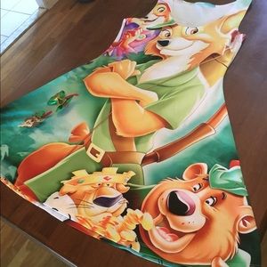 XL dress with Robin Hood and included hair pieces